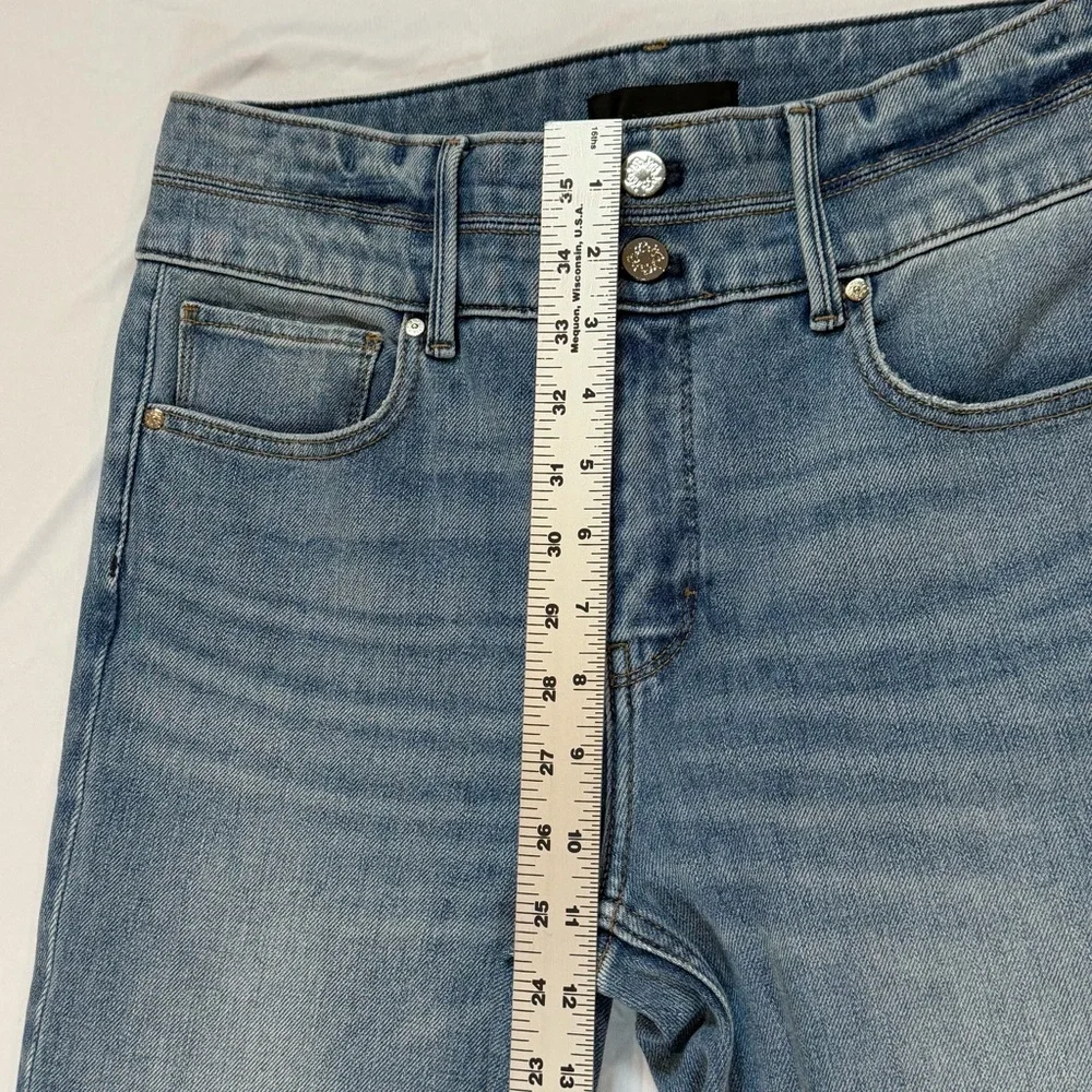 Extra High-Rise Double Waistband Slim Ankle Jeans | White House Black Market - Picture 6 of 14